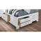 Global Furniture Usa Transitional Glam  Jordyn White Queen Bed 3000 - alternate 4